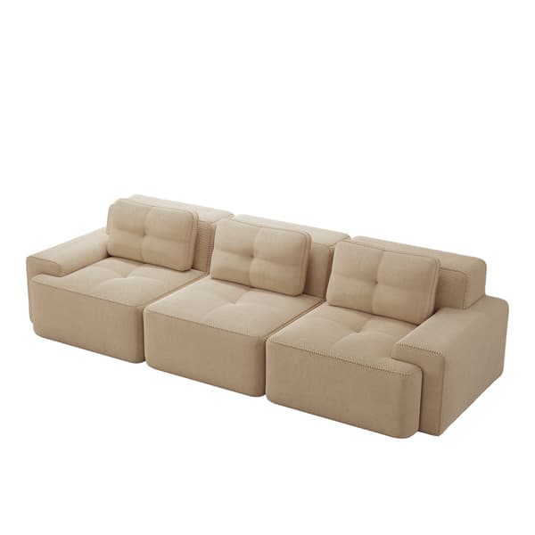 SONNENH Cloud Modular Sofa Boneless Sofa, Modular Corner Sofa, Overdimensioneret Modular Cloud Sofa, Komfortabel Corduroy Cloud Sofa