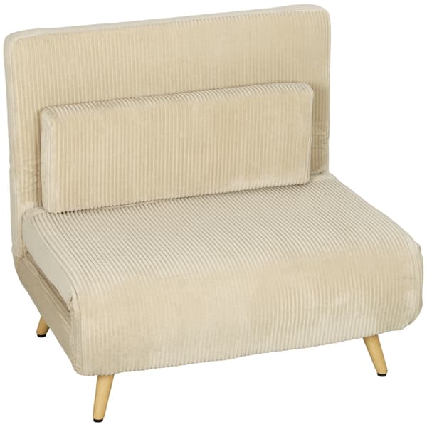 SONNENH Bäddsoffa, Polyester, Beige, 90 × 75 × 84 cm