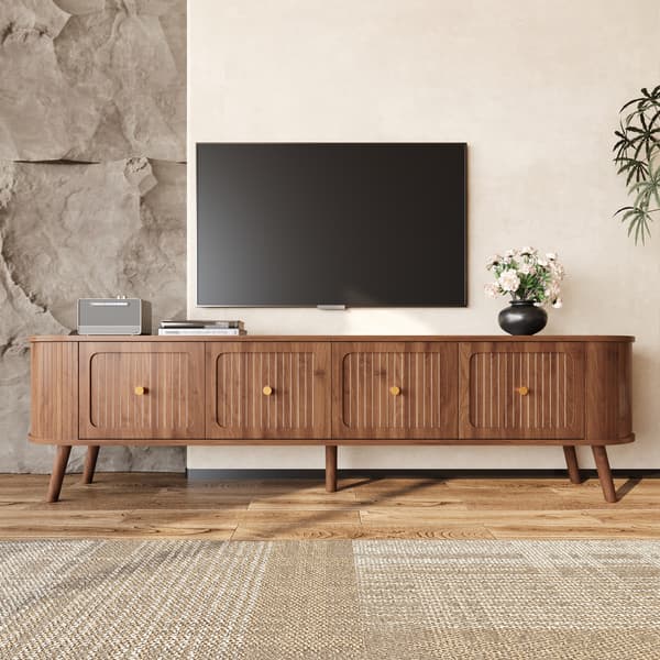 SONNENH TV-bord, MDF / Spånplade, Valnød, 180 × 38 × 47 cm