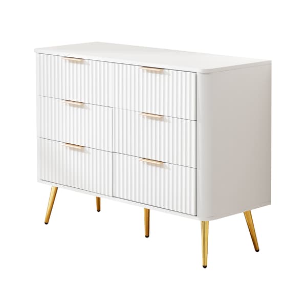 SONNENH Kommode, MDF, Hvid, 105 × 40 × 80 cm