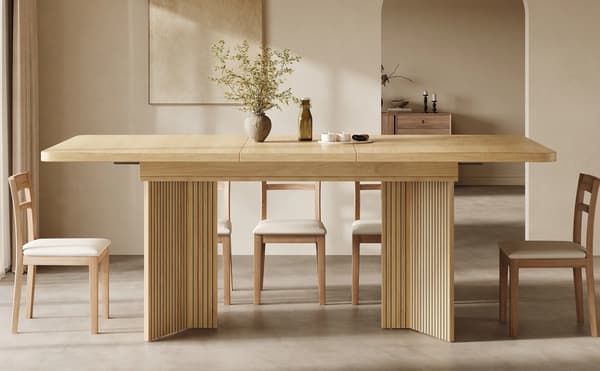 SONNENH Matbord, MDF, Träfärgad, 120 × 80 × 76,1 cm