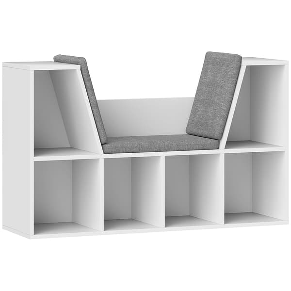 SONNENH Reol, Træ, Hvid, 105 × 30 × 63 cm