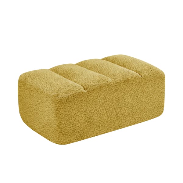 SONNENH Brravo Ottomaan Granular Fleece-Kellow