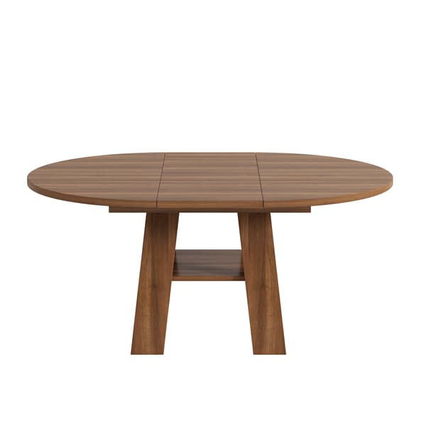SONNENH Spisebord, MDF, Valnød, 150 × 110 × 75 cm