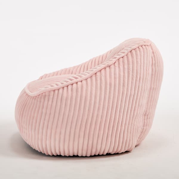 SONNENH Sittsäck, Chenille, Rosa, 98 × 92 × 73 cm