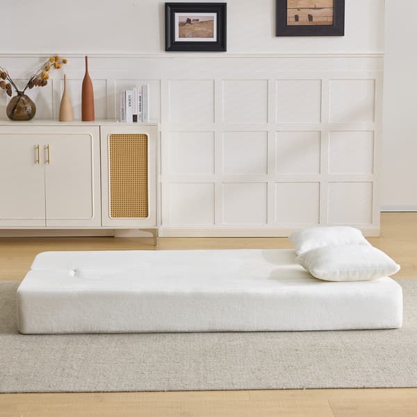 SONNENH Sofa, Skum, Hvid, 190 × 102 × 42 cm