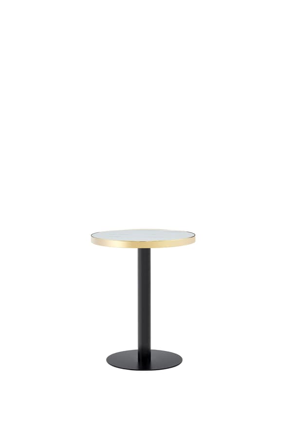 SONNENH Sidobord, MDF, Vit, 60 × 60 × 74 cm