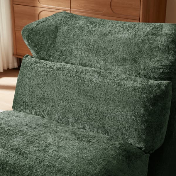 SONNENH Benlös soffkombination, modernt designad Schneiders soffa, unik form, lämplig för vardagsrum och sovrum