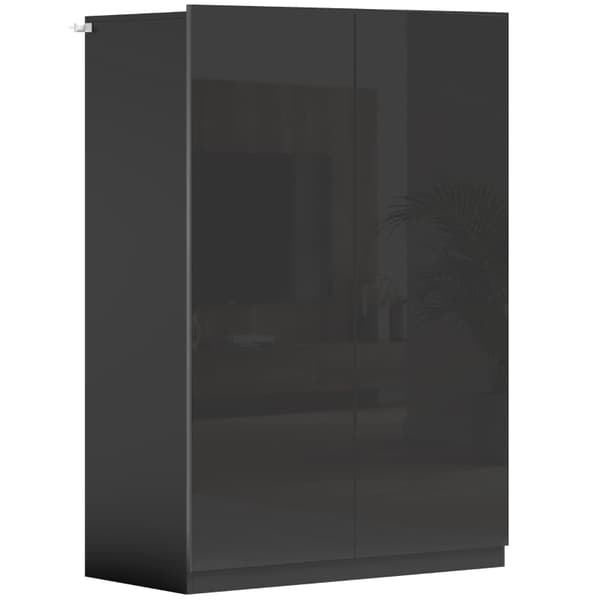 SONNENH Skoskab, MDF, Sort, 72 × 34,5 × 103 cm