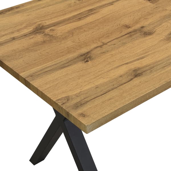 SONNENH Matbord, MDF, Ek, 140 × 80 × 76 cm