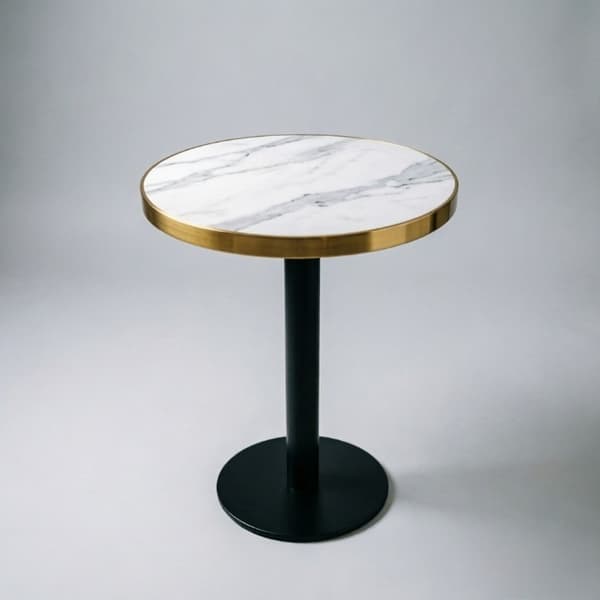 SONNENH Sidobord, MDF, Vit, 60 × 60 × 74 cm