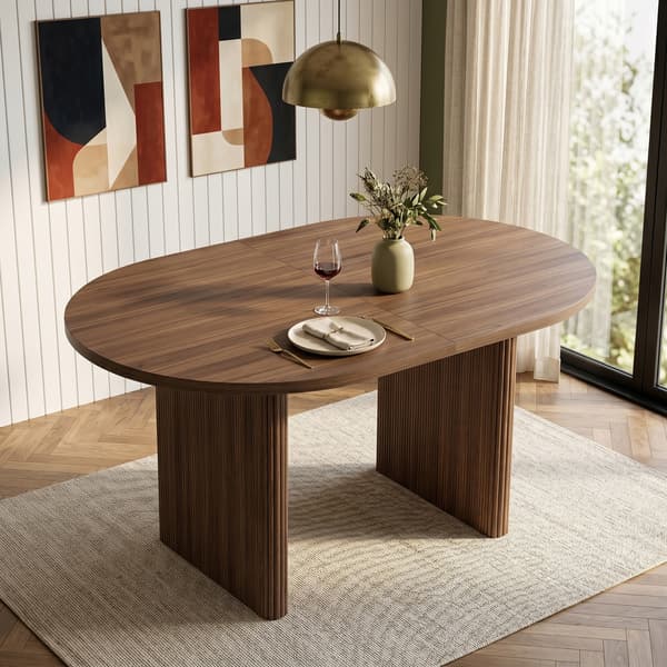 SONNENH Matbord, MDF, Valnöt, 200 × 90 × 75 cm
