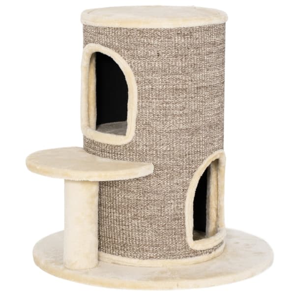 SONNENH Klösträd, Polyester, Beige / Brun, 60 × 60 × 61 cm