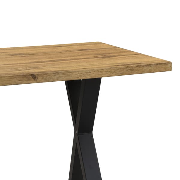SONNENH Spisebord, MDF, Eg, 140 × 80 × 76 cm