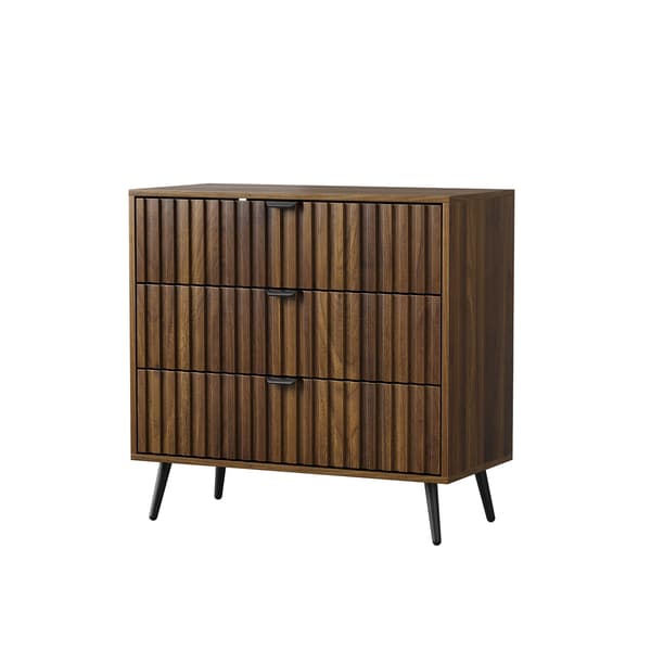 SONNENH Förvaringsskåp, MDF, Valnöt, 80 × 38 × 78 cm