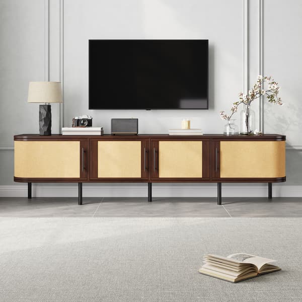 SONNENH TV-bord, MDF, Valnød, 180 × 40 × 45 cm