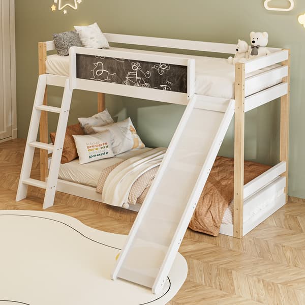 Våningssäng, 95 x 127 cm, vit