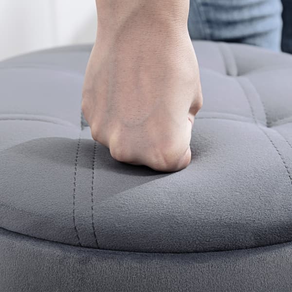 SONNENH Barstol, Polyester, Grå, 39 × 39 × 65 cm