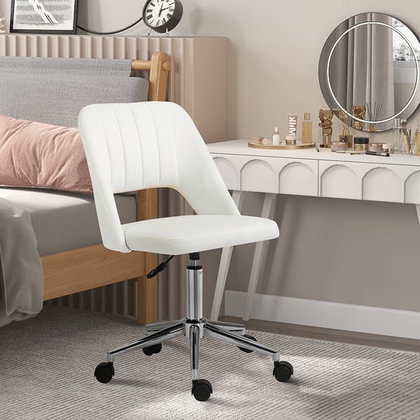 SONNENH Kontorstol, Polyester, Beige, 49 × 60 × 91 cm