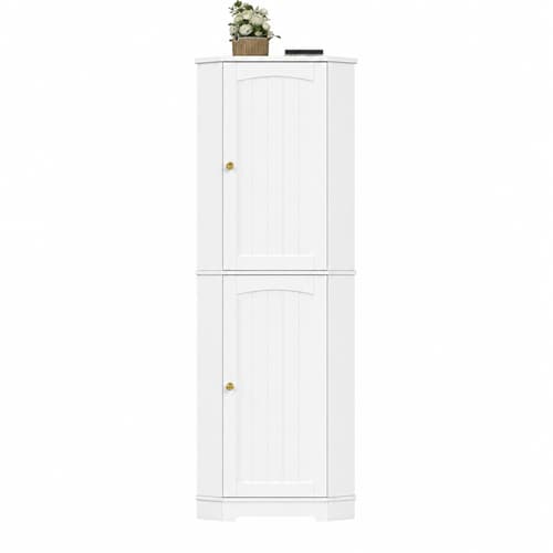 SONNENH Köksskåp, MDF, Vit, 42 × 42 × 166 cm