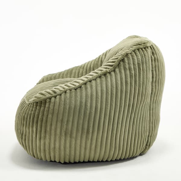SONNENH Sittsäck, Chenille, Smaragdgrön, 98 × 92 × 73 cm