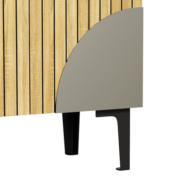 SONNENH Skoskab, Spånplade, Træfarvet, 90 × 32 × 94 cm