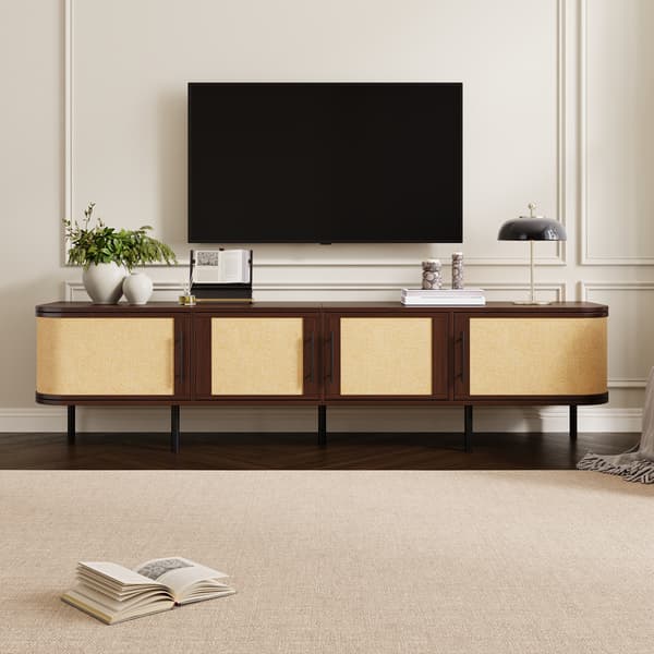 SONNENH TV-bord, MDF, Valnød, 180 × 40 × 45 cm