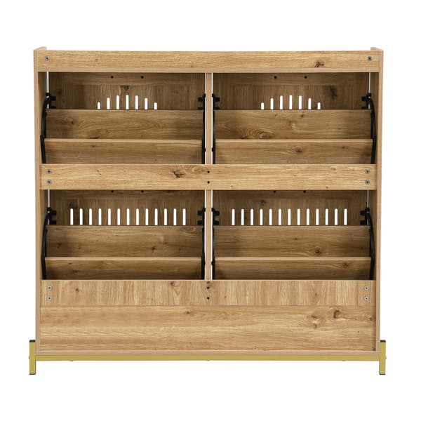 SONNENH Kenkäkaappi, MDF, Puunsävy, 108,5 × 24 × 100 cm