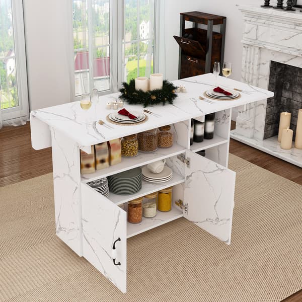 SONNENH Matbord, MDF, Vit, 110 × 70 × 80 cm