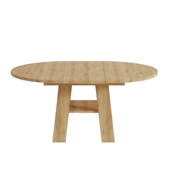SONNENH Matbord, MDF, Ek, 150 × 110 × 75 cm