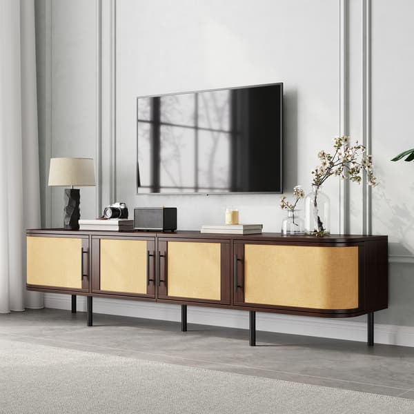 SONNENH TV-bord, MDF, Valnød, 180 × 40 × 45 cm