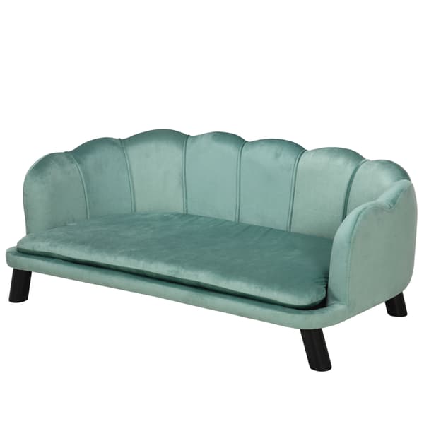 SONNENH Hundbädd, Polyester, Grön, 98,5 × 60,5 × 35,5 cm