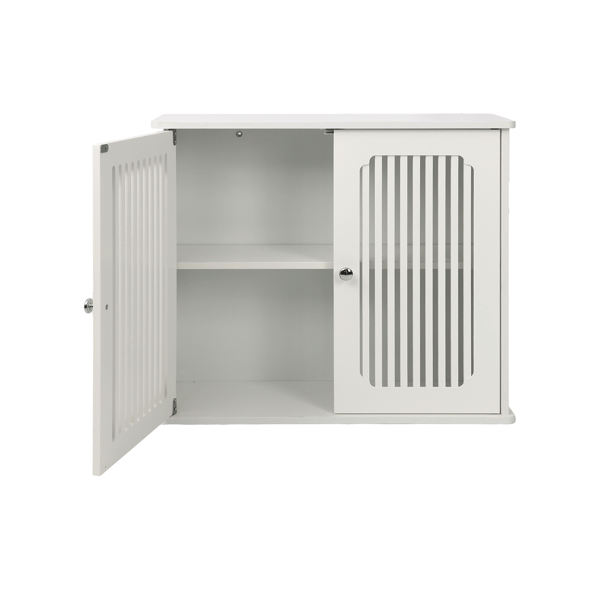 SONNENH Opbevaringsskab, MDF / Spånplade, Hvid, 60 × 20 × 52 cm
