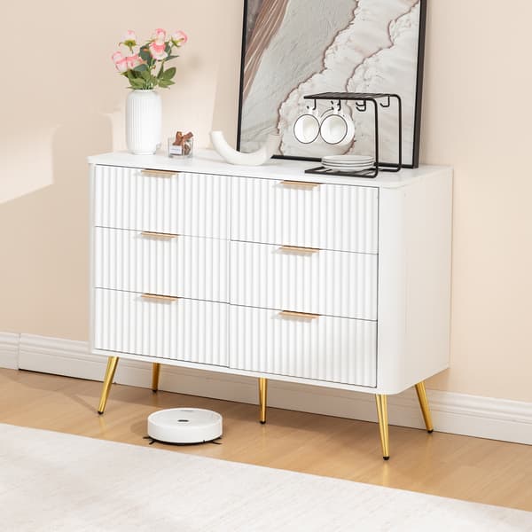 SONNENH Byrå, MDF, Vit, 105 × 40 × 80 cm