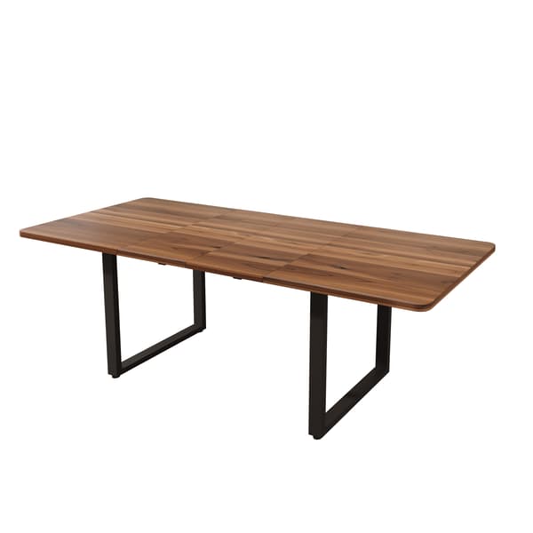 SONNENH Spisebord, MDF, Valnød, 220 × 80 × 75 cm