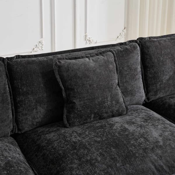 SONNENH Cloud Sofa one Seat (Armrests ingår inte), Modern Sectional Couch, för vardagsrum sovrum och lägenhet