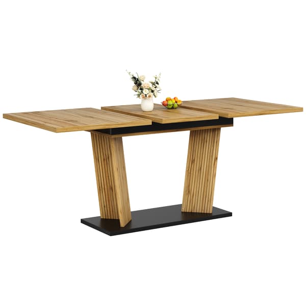 SONNENH Matbord, MDF, Ek, 160 × 80 × 76 cm