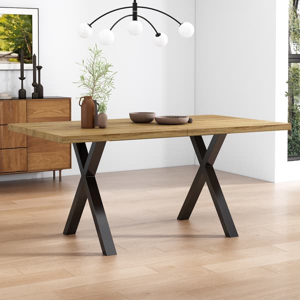 SONNENH Matbord, MDF, Ek, 140 × 80 × 76 cm