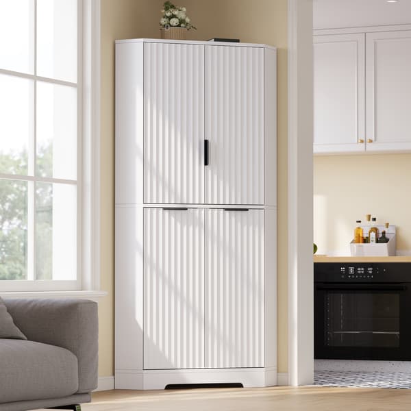 SONNENH Köksskåp, MDF, Vit, 60 × 60 × 172 cm
