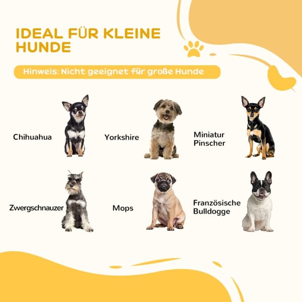 SONNENH Hundgrind, 5 paneler, Fällbar, Flexibel, Massivträ/MDF, 254,5 x 29,5 x 61 cm, Vit