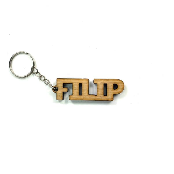 Nøglering i træ - Filip