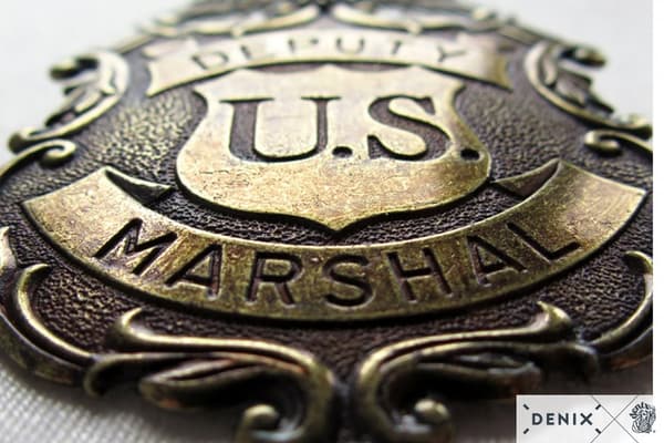 REPLIKA AV EAGLE MARSHAL BADGE