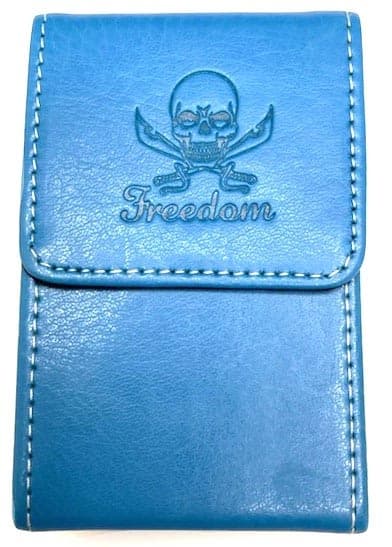 Belt Cigarette case  blå