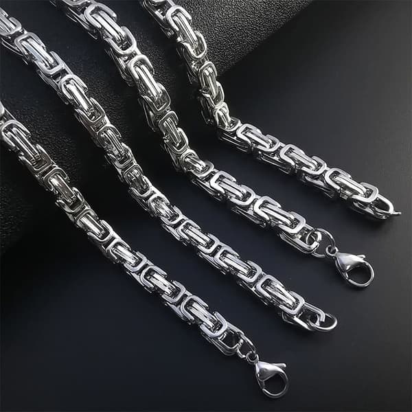 Halsbandskedja Silver