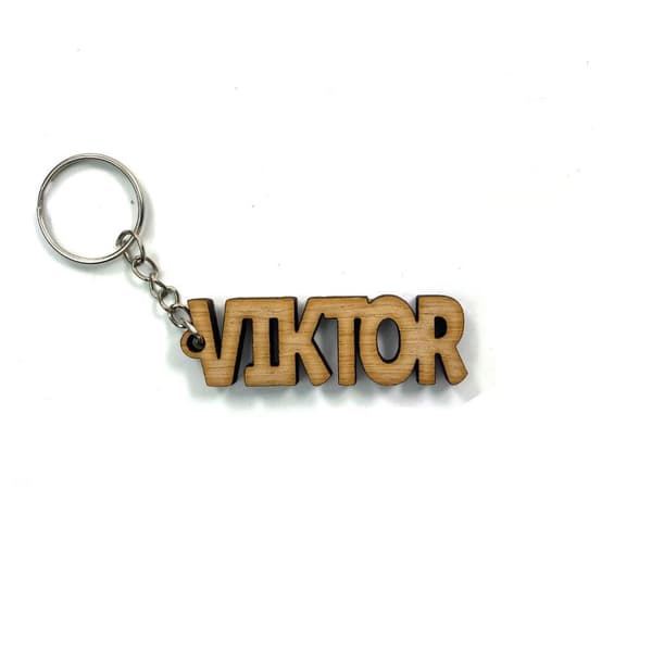 Puinen avaimenperä - Viktor