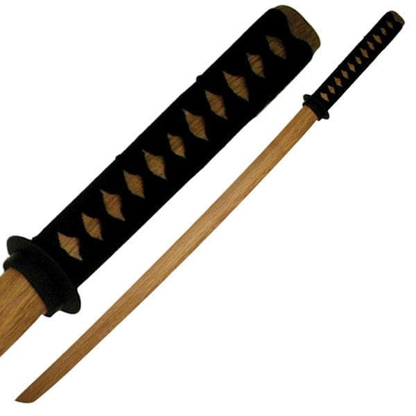 1806 Samurai harjoitusmiekka puuta 39\" pituus