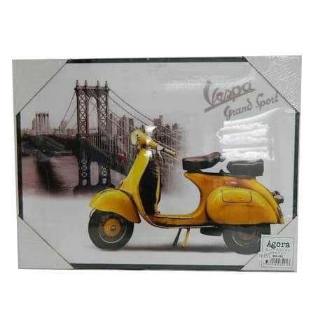 Billede Gul Vespa