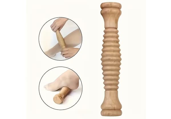 Massageroller för fötter I Trä