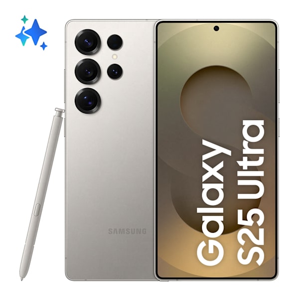 Samsung Galaxy S25 Ultra 17,5 cm (6.9") Dubbla SIM-kort Android 15 5G USB Type-C 12 GB 256 GB 5000 mAh Grå, Titan