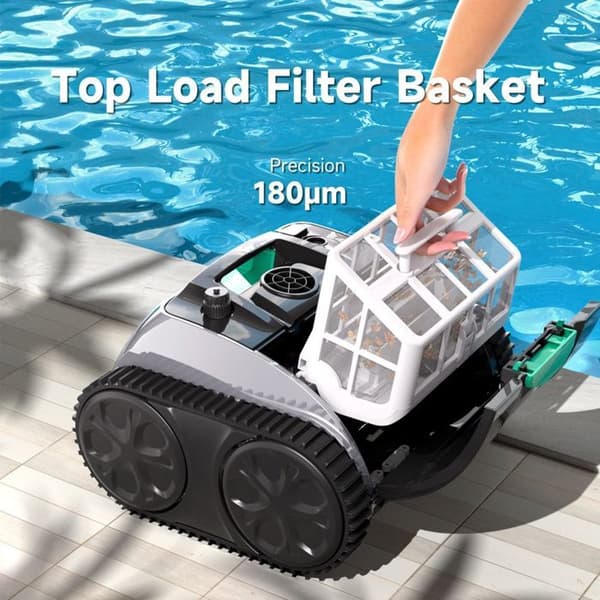 Trådløs poolrobot Wybot C1 Pro med app - Intelligent, Kraftfuld og Effektiv